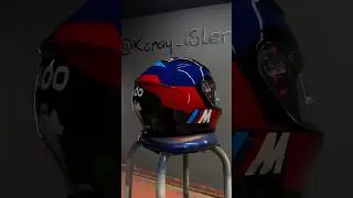 Helmet painting #helmet #painting #custompaint #airbrush #bmw #motorcycle #art #custom #bikers #diy