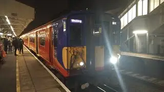 (Train A) - SWR - Class 455/7 - (45712-455717) - at Wimbledon Station - on Platform 8 - 09/01/2026