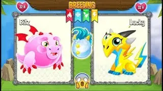 NEW BREEDING: Gummy Dragon vs Electric Dragon | DRAGON CITY 2019 😍