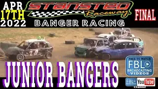 Stansted Raceway. Banger Racing. Bangers Final. 17th April 2022. Free to watch