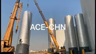 milk storage silo