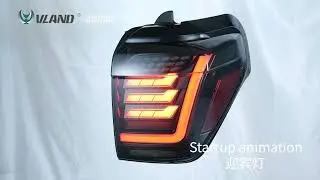 VLAND Full LED Tail Lights For Toyota 4Runner 2014-2021