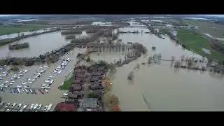 Buckden Marina Floods