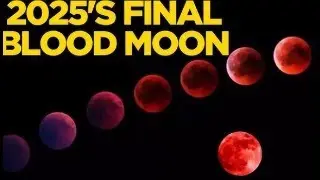Бхадрапада Пурнима &ndash; Кровавая Луна &ndash; Лунное затмение в сентябре 2025 г. #vedicastrology #lunarecl...