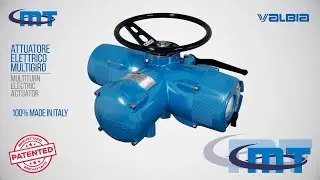 ATTUATORE ELETTRICO MULTIGIRO MT - VALBIA