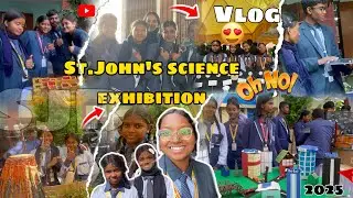 St.John&rsquo;s Ranchi ll 😍SJR school 🏫 ll science exhibition ll 2025😍