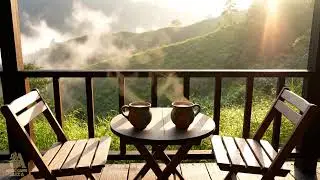 Achieve Deep Focus & Serenity: Balcony ASMR, Jazz & City Ambiance 🎶