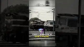Capturing Three legends 🔥 #shorts #wap4 #wdp4d #edit #indianrailways