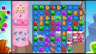 Candy Crush Saga Level 404 - 1 Stars,  15 Moves Completed, No Boosters