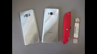 How to Replace back cover glass on Galaxy S8+ or S8
