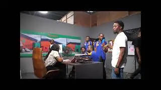 Behind the scene of #AMCheckout set