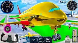Real Flight Airplane City Pilot Simulator -Plane Boeing Emergency Landing - Android Gameplay