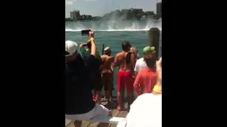 Dyc boat race wreck 2013 Ryan Mallow