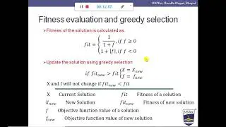 Artificial Bee Colony Optimization | Amit Kumar Mishra | SISTec GandhiNagar