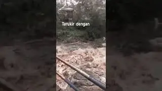 banjir lahar dingin gunung SLAMET😢😢
