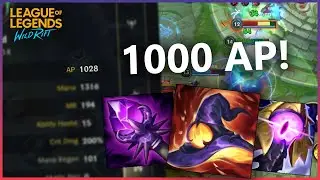 GOING 1000 AP WITH ONLY 4 ITEMS! | Full AP Build Singed Gameplay | Wild Rift