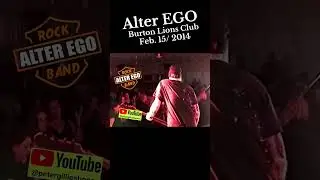 Alter EGO, Burton Lions Club Feb. 15/2014 #rockandroll #valentinesdance #bikers #alterego #80smusic