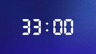 33 Minute Timer to Shift Your Brain Waves to Focus & Stay in Frequency | Deep State Edition | NX 🎵🎵