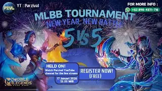 H-7 PARZIVAL MLBB MONTHLY TOURNAMENT COUNTDOWN | LIVE MLBB MOBILE LEGENDS INDONESIA