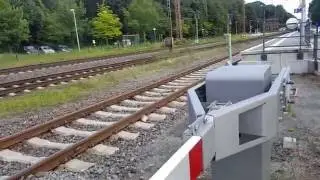 Bahnübergang Hambergen, Oldenbütteler Straße (D)// German Railroad Crossing// Spoorwegovergang
