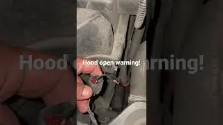 Hood open warning!bypass circuit so you don&rsquo;t have to replace the hood latch #fyp #diy #cars#hustle