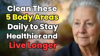 Clean These 5 Body Areas Daily to Add Years to Your Life | Advice for the elderly
