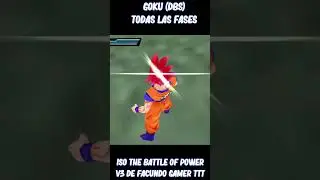 Goku (DBS) TODAS SUS FASES | DBZ TTT MOD | ISO The Battle of Power V3