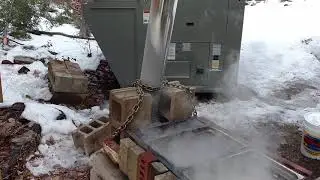 DIY Maple Syrup Evaporator - Build overview
