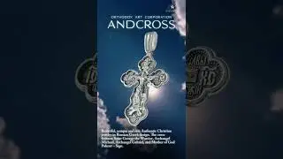 Big Orthodox Handmade Men Body Crucifix Silver 925 Christian Jewelry St George Warrior Mother Of God