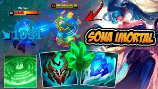 FIZ SONA TANK MID COM M&Aacute;SCARA ABISSAL E CORA&Ccedil;&Atilde;O CONGELADO *BUILD IMORTAL*