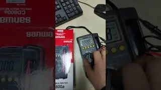 Sanwa digital multimeter #shortvideo #industrialelectrician #machine #sanwa #multimeter