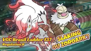 Jogando de SLAKING e HISUIAN ZOROAK no VGC Brasil Ladder 137 | Pok&eacute;mon Scarlet & Violet