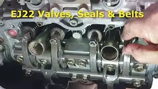 Subaru cam seals, water pump, timing belt, valve lash | EJ22 Impreza (1999)