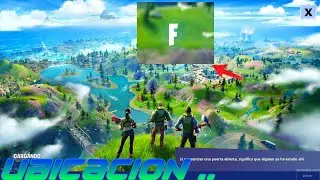 Busca un 'F 'en el Mapa desafio de la semana 1 Forrnite 2