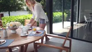 Gloster Outdoor Furniture Oyster Reef Collection