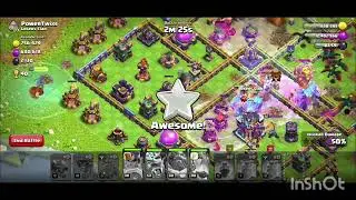 Th 14 to th 15 attack, 100 %attack#coc #clashofclans #sumit007 