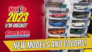 2023 MAISTO 1/18 at COSTCO New Models & Colors!!