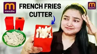 Meesho French Fries Cutter Unboxing - Kya Ye Worth hai ? 💥 Full Demo & Honest Review