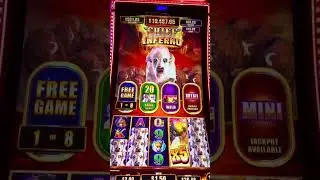 NEW! Buffalo Chief Inferno- Few bust bonuses