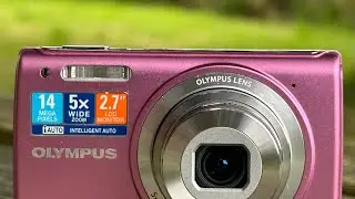 Olympus FE-5050 14 megapixels CCD sensor vintage y2k 2010 2000