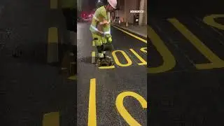 👏 Road marking is an underrated art form