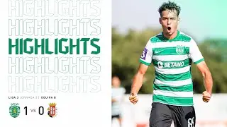 Equipa B | Resumo: Sporting CP x Caldas SC