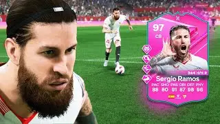 97 FUTTIES ULTIMATE DEFENSE SERGIO RAMOS EVOLUTION PLAYER REVIEW | EA FC 24 ULTIMATE TEAM
