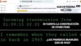 Se revela nueva p&aacute;gina relacionada con Starr Park con info de antes del CCTV y pruebas en el juego