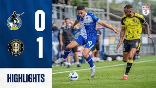 Highlights | Bristol Rovers 0-1 Harrogate Town