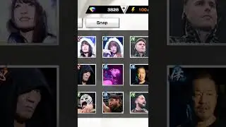 my current unlocked wrestlers on NJPW STRONG SPIRITS #njpwstrong