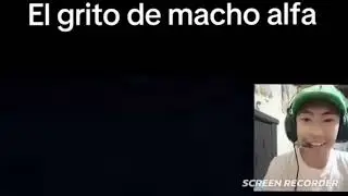 El fernaflo del tema desmotrado su grito de macho alfa