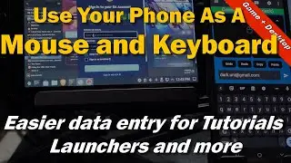 Bluetouch: Use Your Phone as a Mouse and Keyboard on Steam Deck