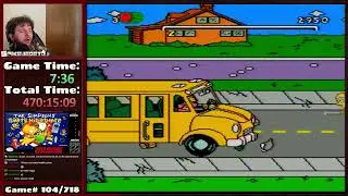 SNESMania Game 104: Simpsons: Bart's Nightmare (Part 1)