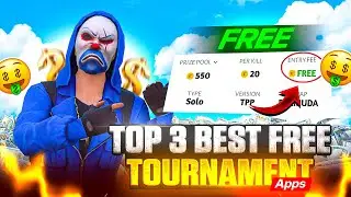 Top 3 Best Free Tournament Apps in 2026 For Free Fire 🤑🔥 | Free Tournament App | FF Tournament App 🤑